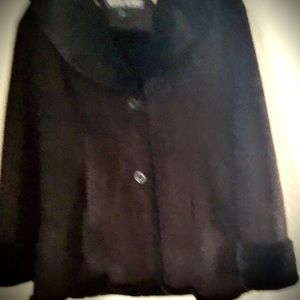 Marvin Richards Snuggly Shearling Coat (L)